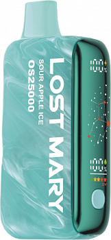 Lost Mary OS25000 POD-1 "Кислое яблоко Лед" 20